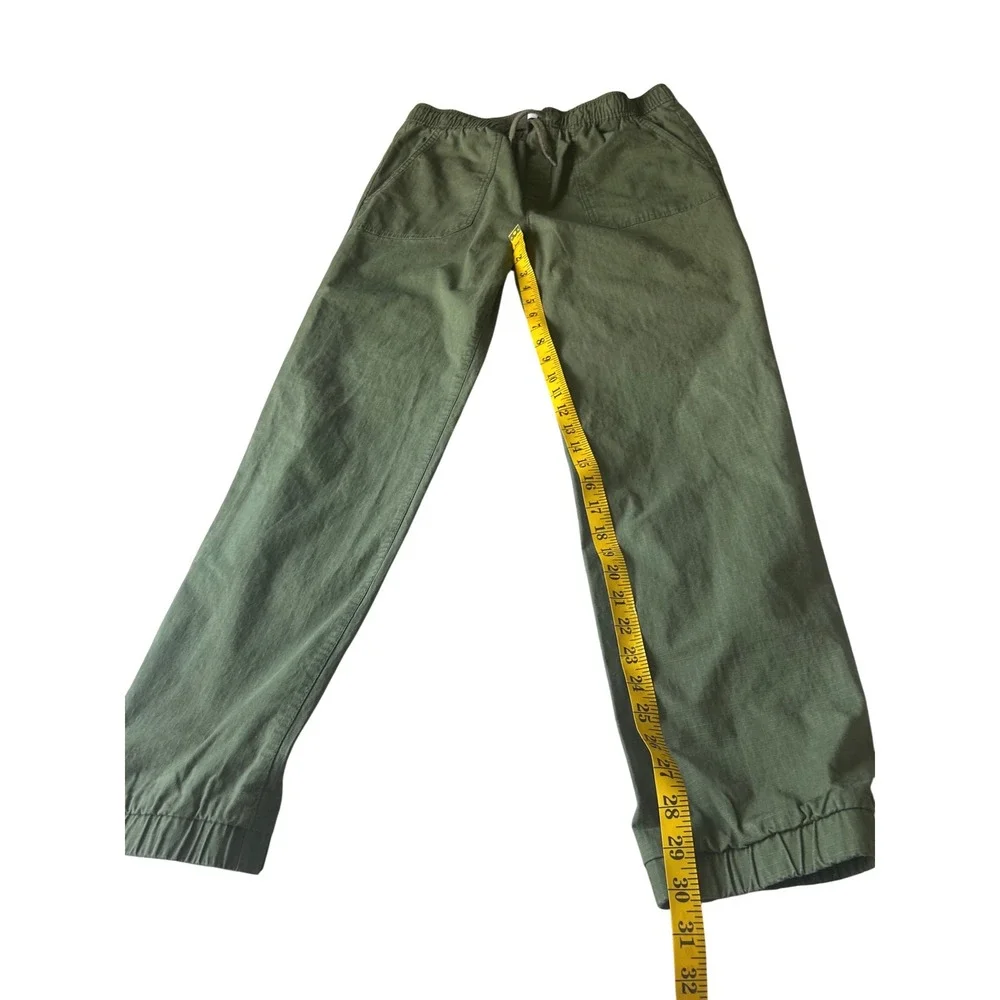 Old Navy‎ Kids XXL (18 Husky) Green Cotton Blend Jogger Pants Drawstring